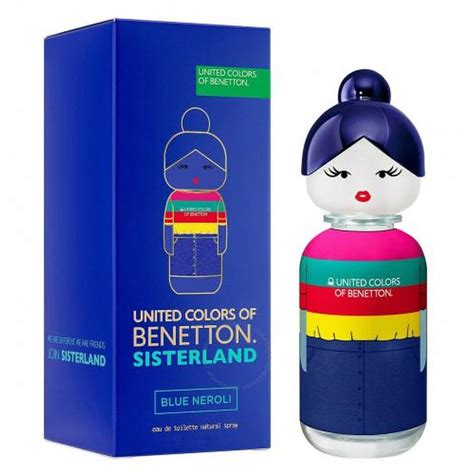 Benetton Ladies Sisterland Blue Neroli EDT 2.7 oz .